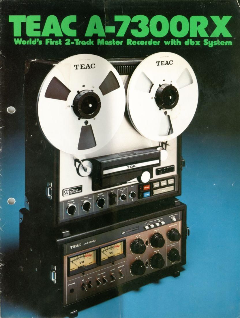 Teac A 7300 RX Brochure