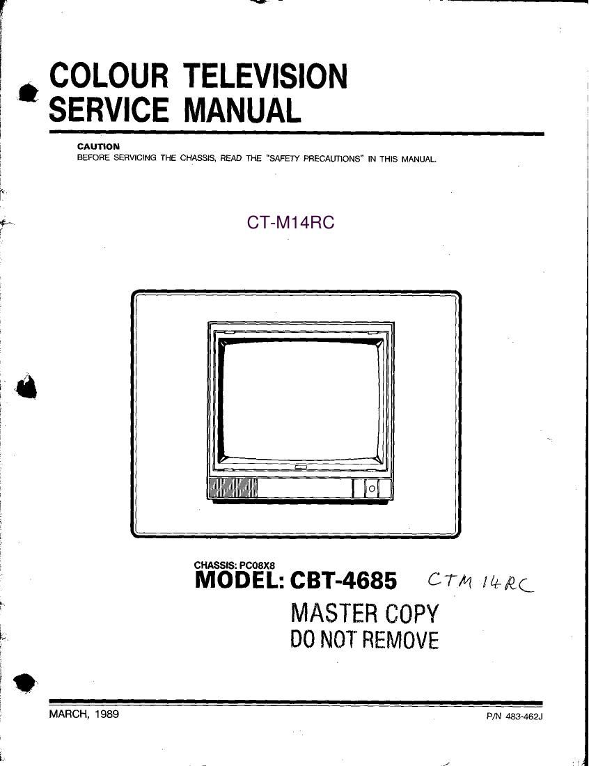 Teac CT M14 RC Service Manual