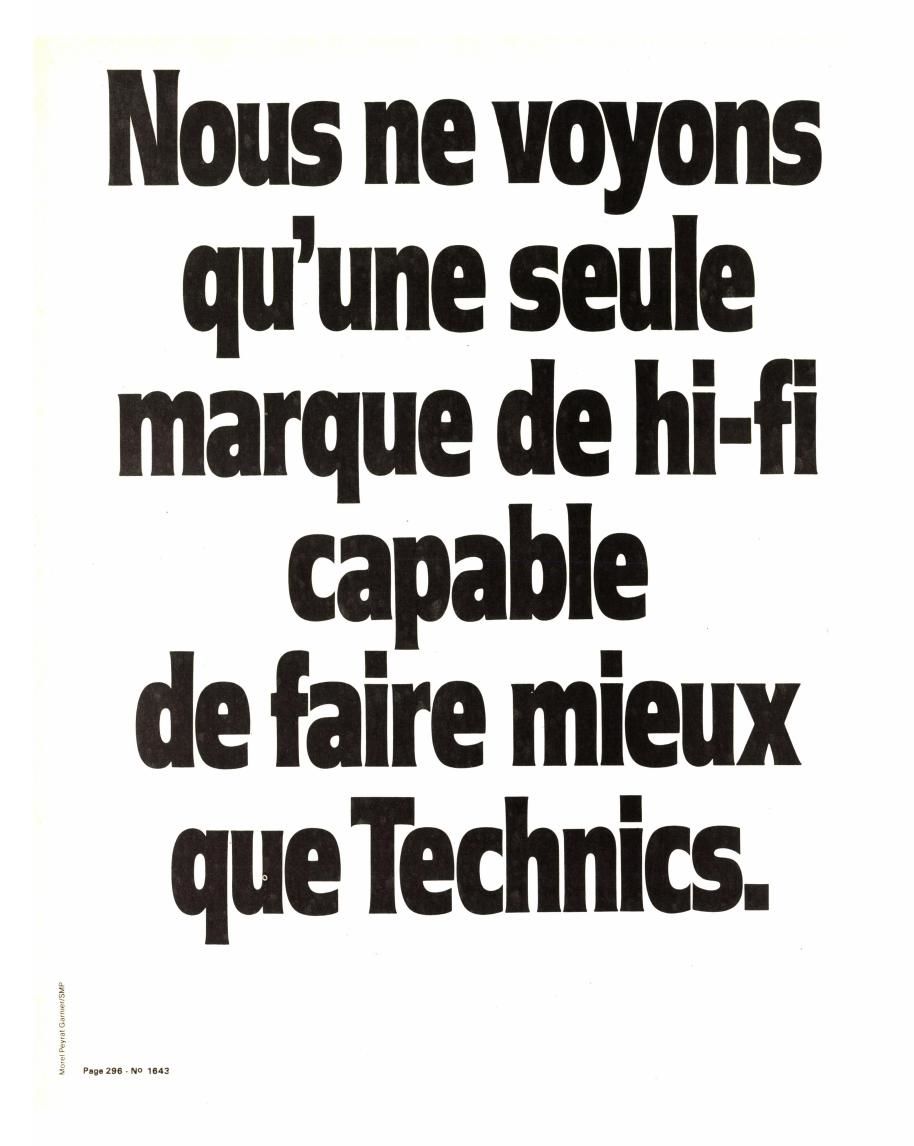 Technics 1979 Review
