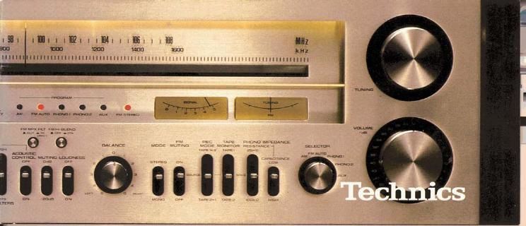 Technics Catalogue 1978