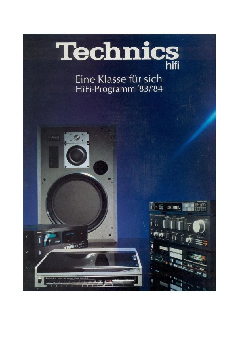 Technics Hifi 1983 84
