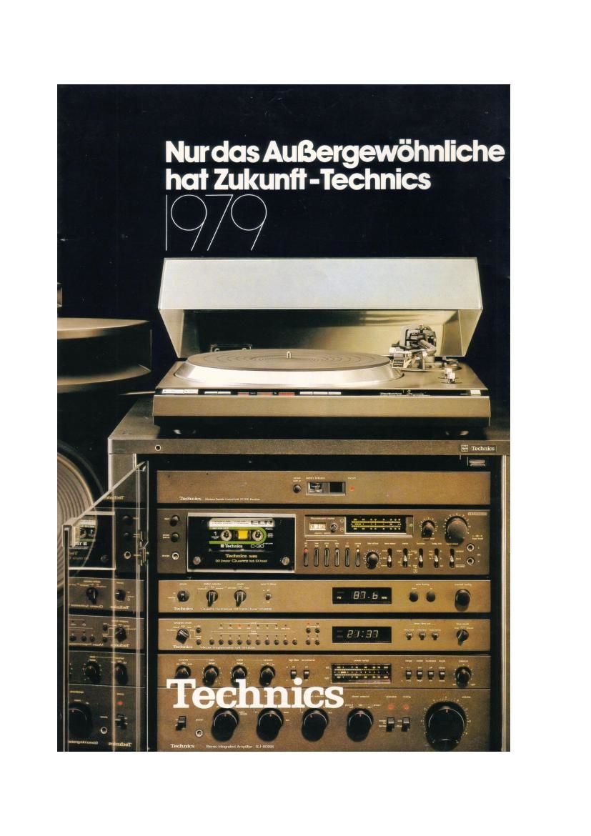 Technics Hifi Catalog 1979