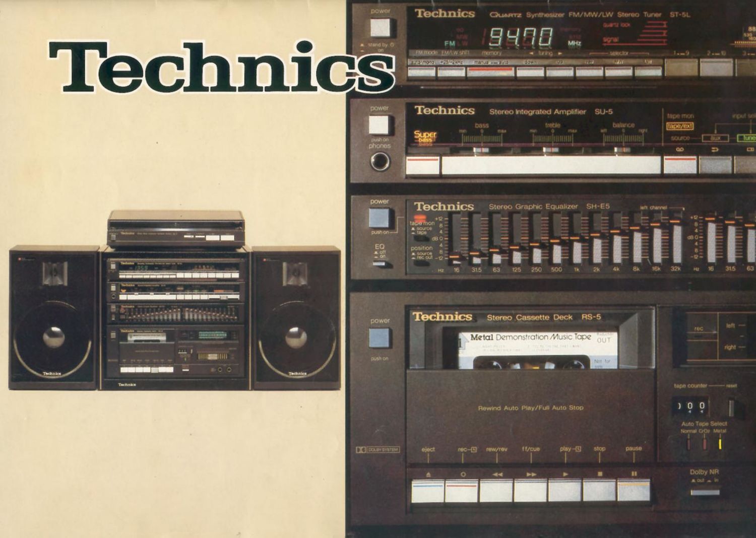 Technics Hifi Catalog 1982