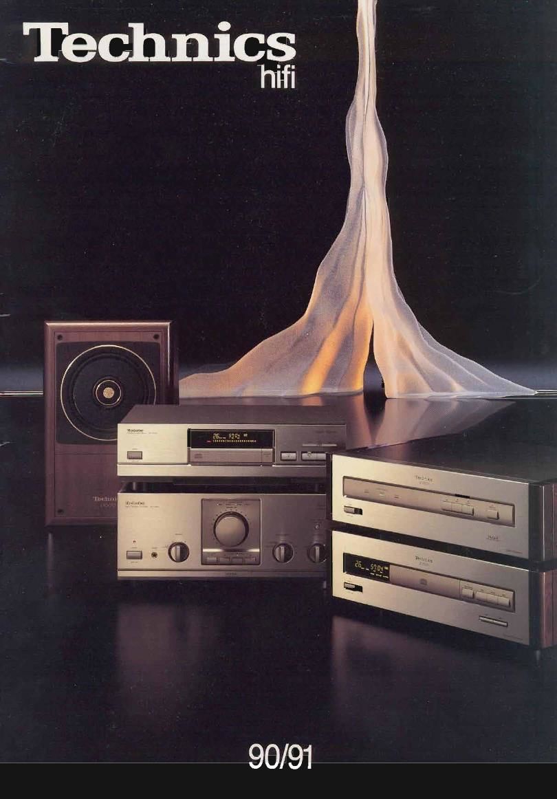 Technics Hifi Catalog 1990 91