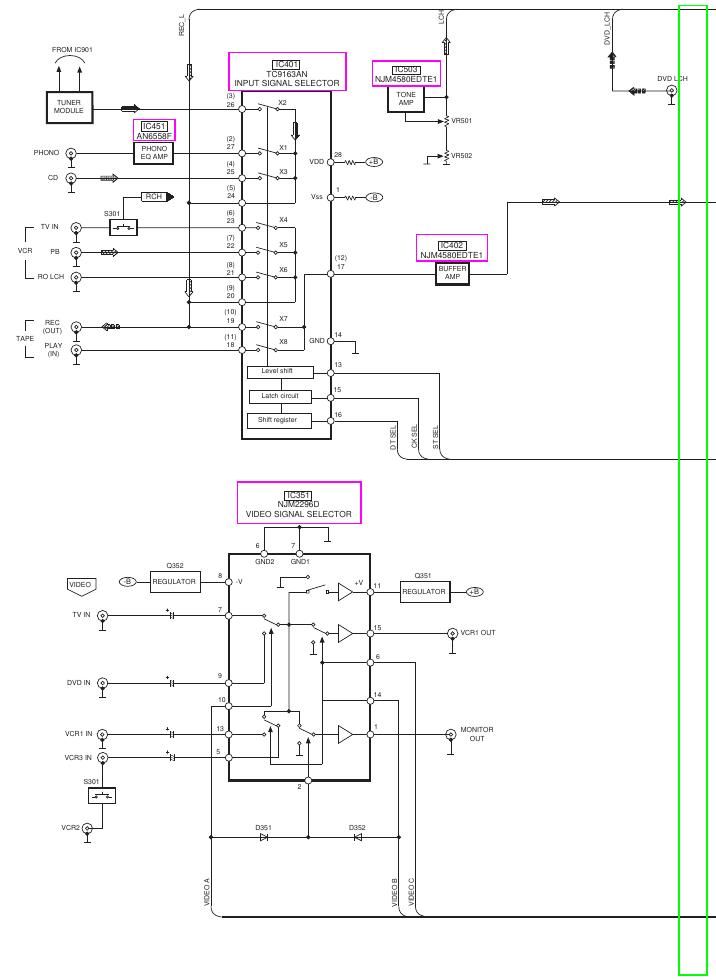 Technics SADA 8 Schematics