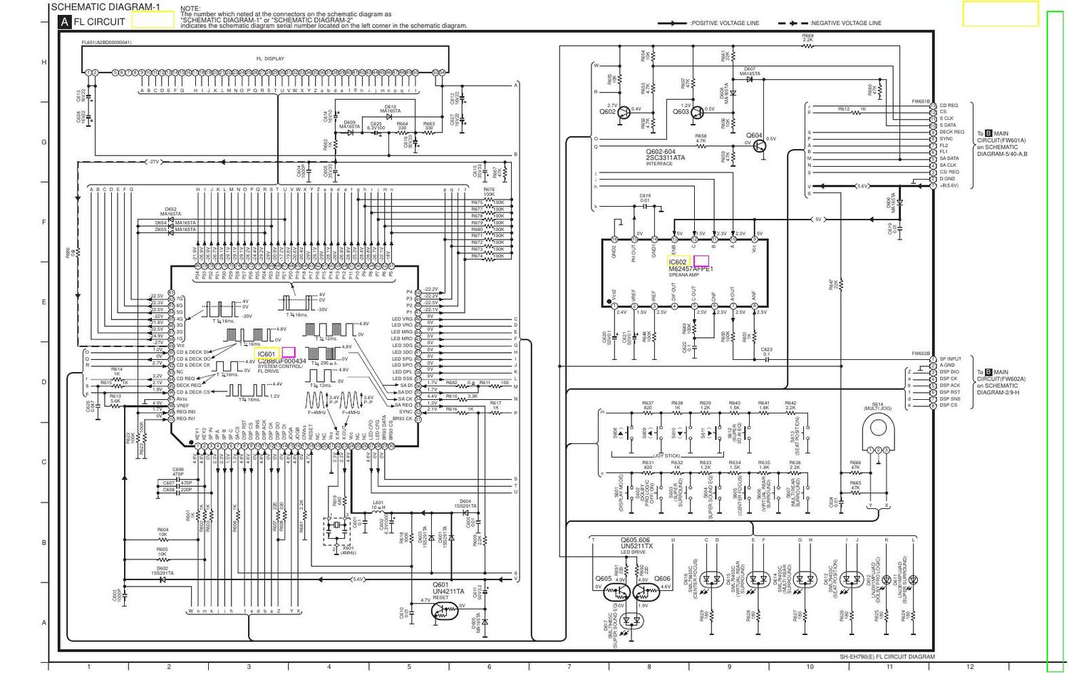 Technics SHEH 790 E Schematics