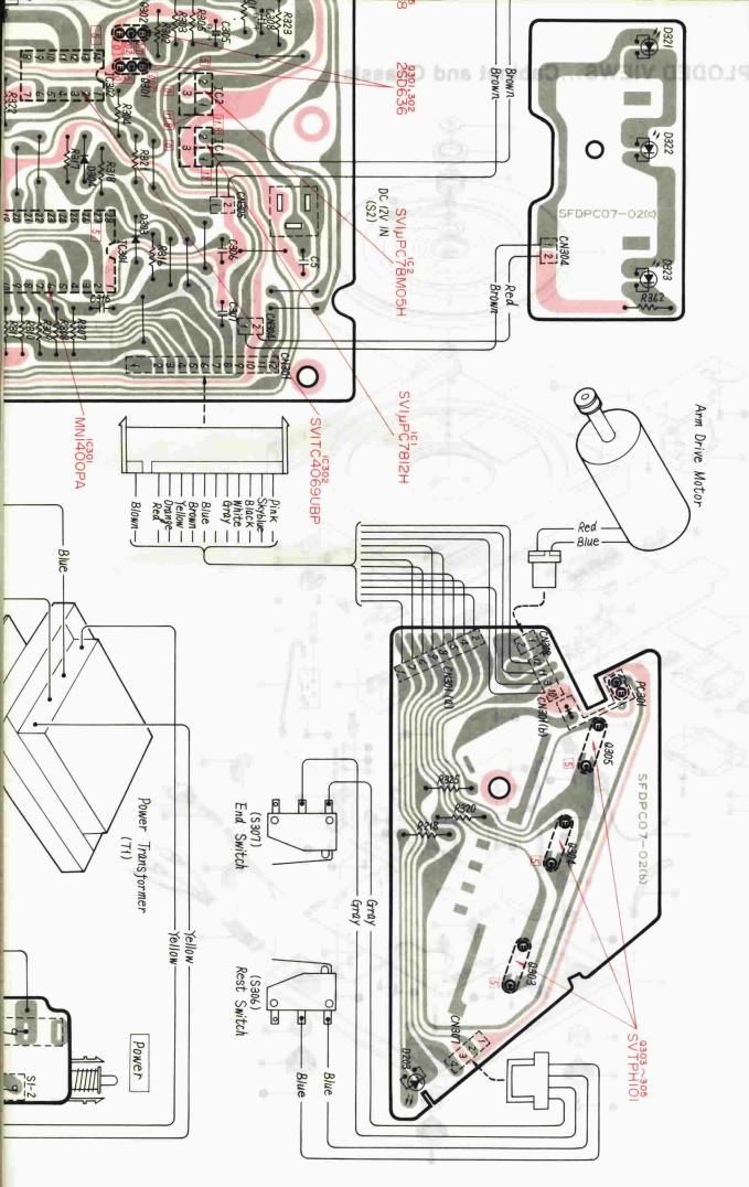 Technics SL 7 Schematics