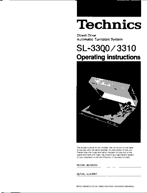 Audio Service Manuals - t / technics / technics-sl