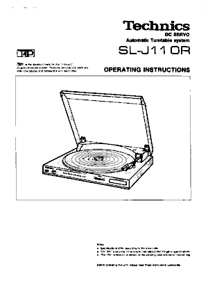 Audio Service Manuals - t / technics / technics-sl