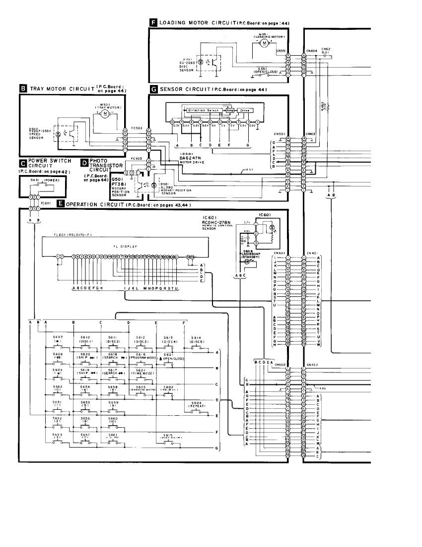 Technics SLPD 687 Schematics