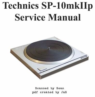 Technics SP 10 Mk2 P Service Manual