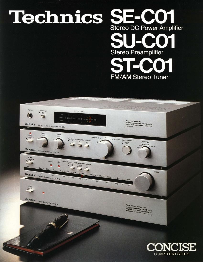 Technics STC 01 Brochure