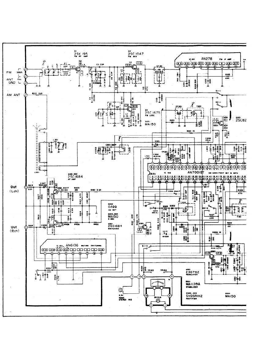 Technics STZ 1 Schematics