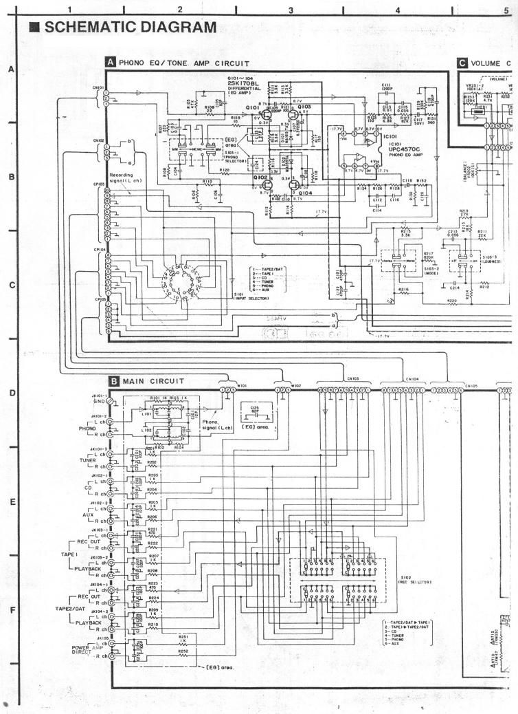 Technics SUV 670 Schematics