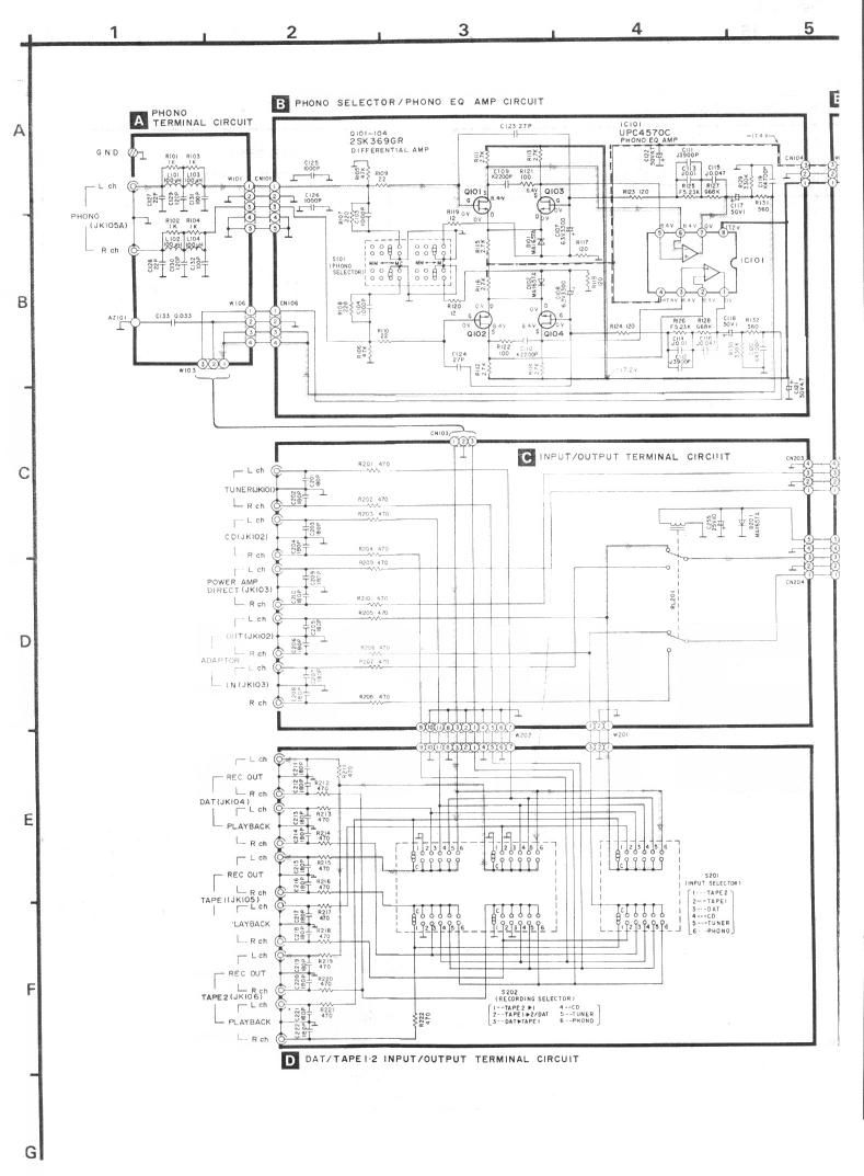 Technics SUV 900 Schematics