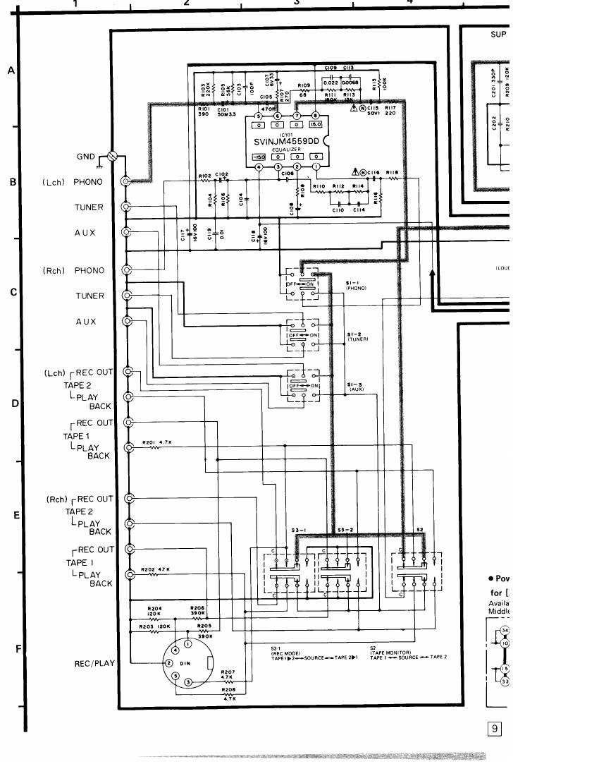 Technics SUX 2 Schematics