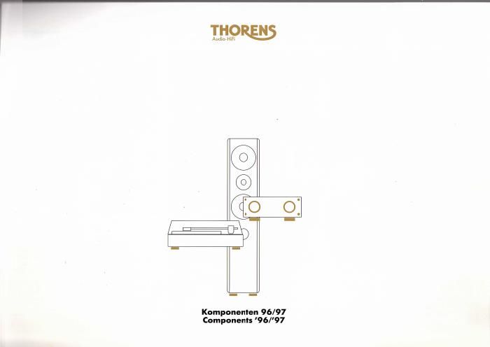 thorens catalog 96 97 t series