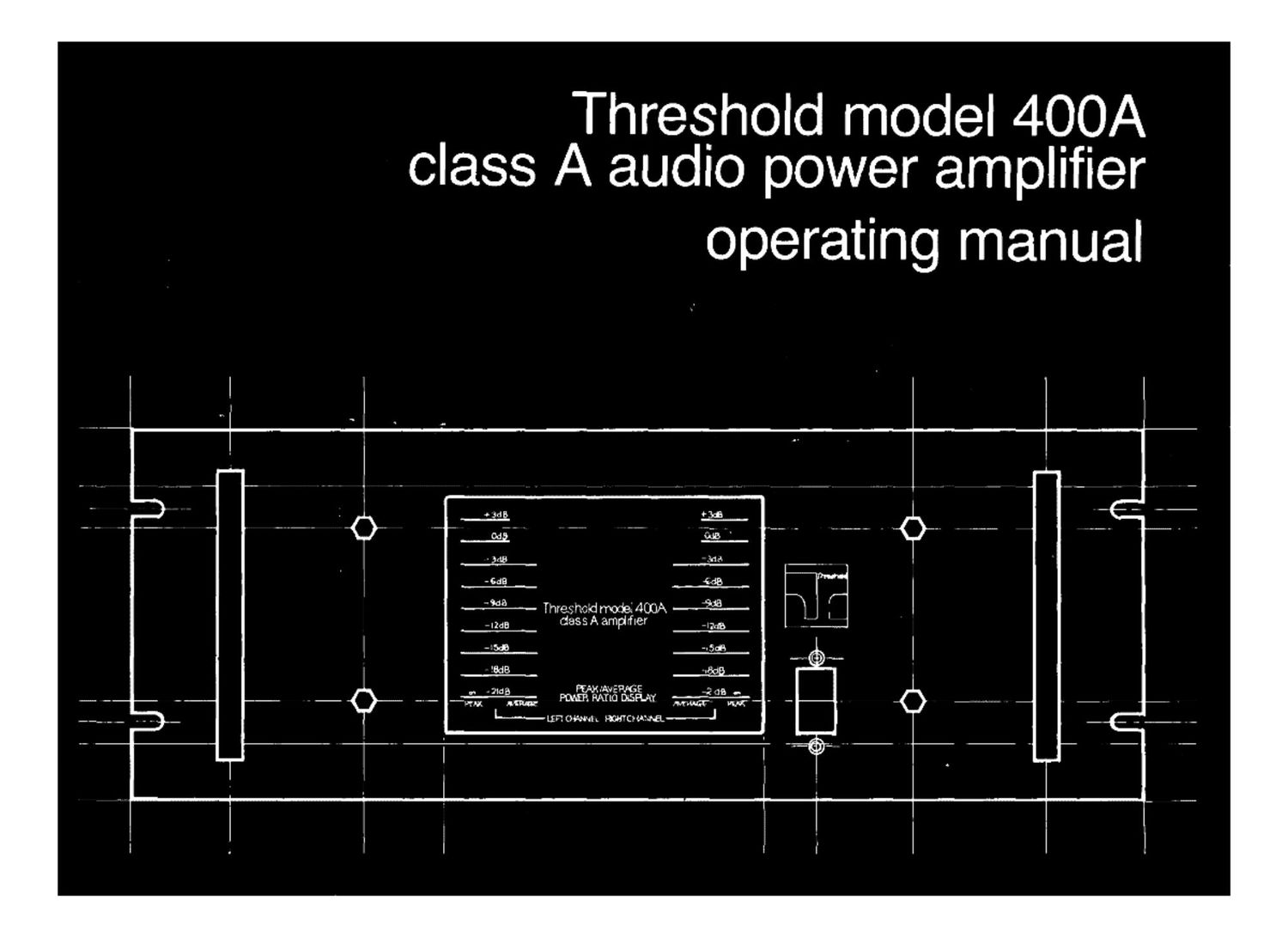 threshold 400 a owners manual