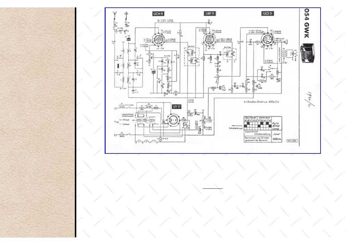 Telefunken 054 GWK Schematic