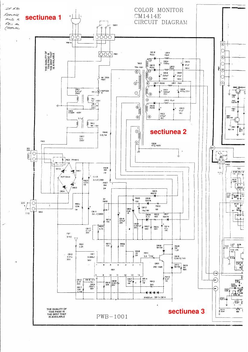 Telefunken 1414 E Schematic