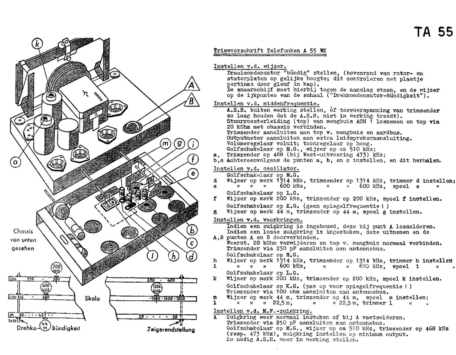 Telefunken 55 WK Schematic