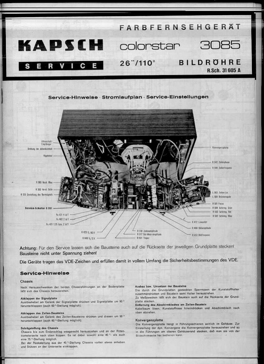 Telefunken 712 Service Manual