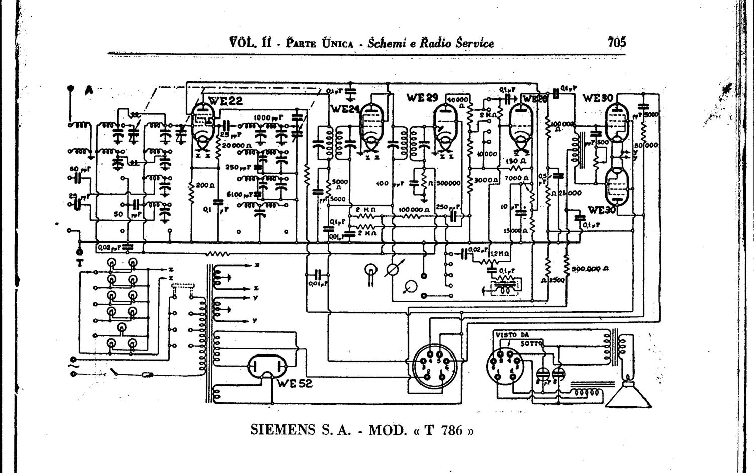 Telefunken 786 Schematic