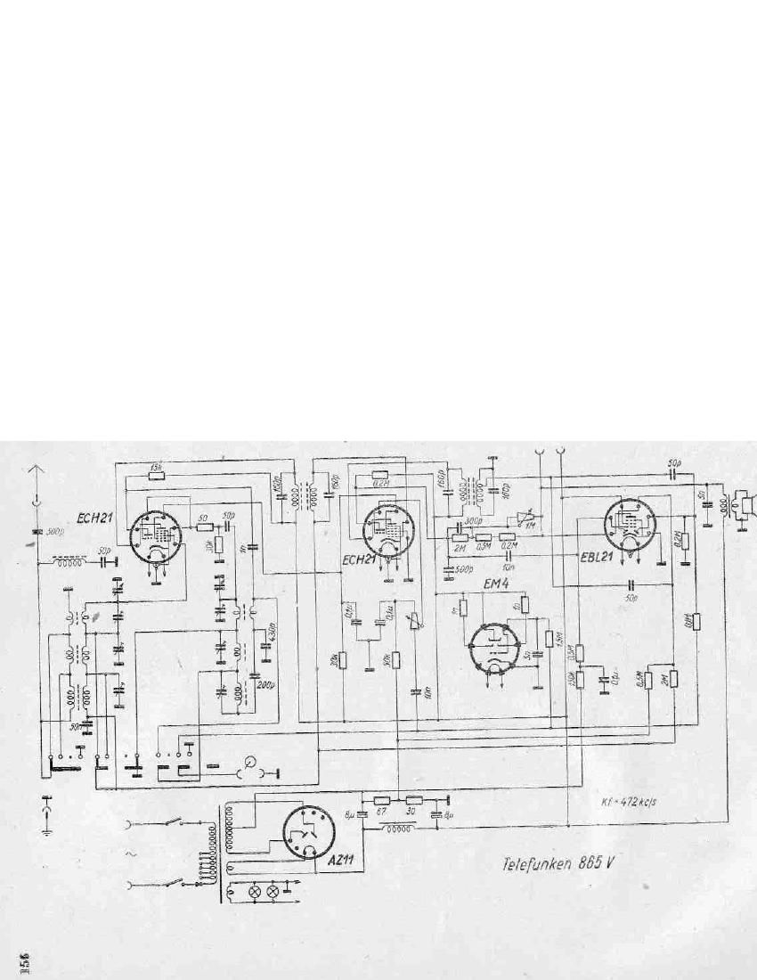 Telefunken 865 V Schematic