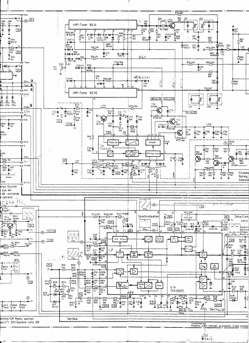 Telefunken A540 617 Schematic