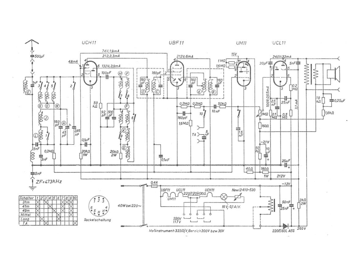 Telefunken Capriccio 50 Schematic 2