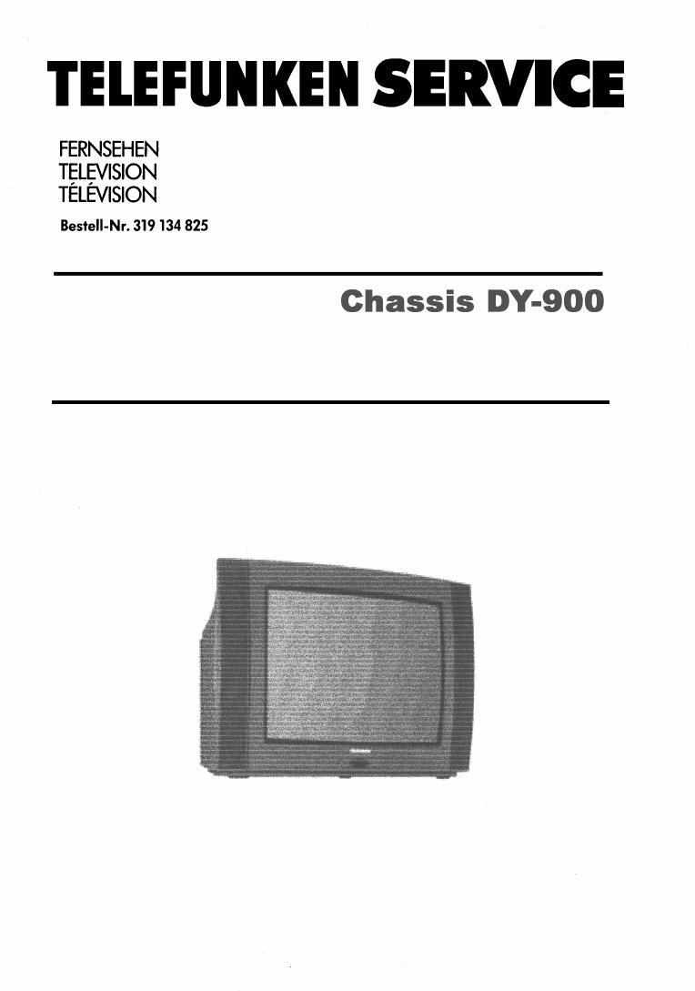 Telefunken DY 900 Service Manual