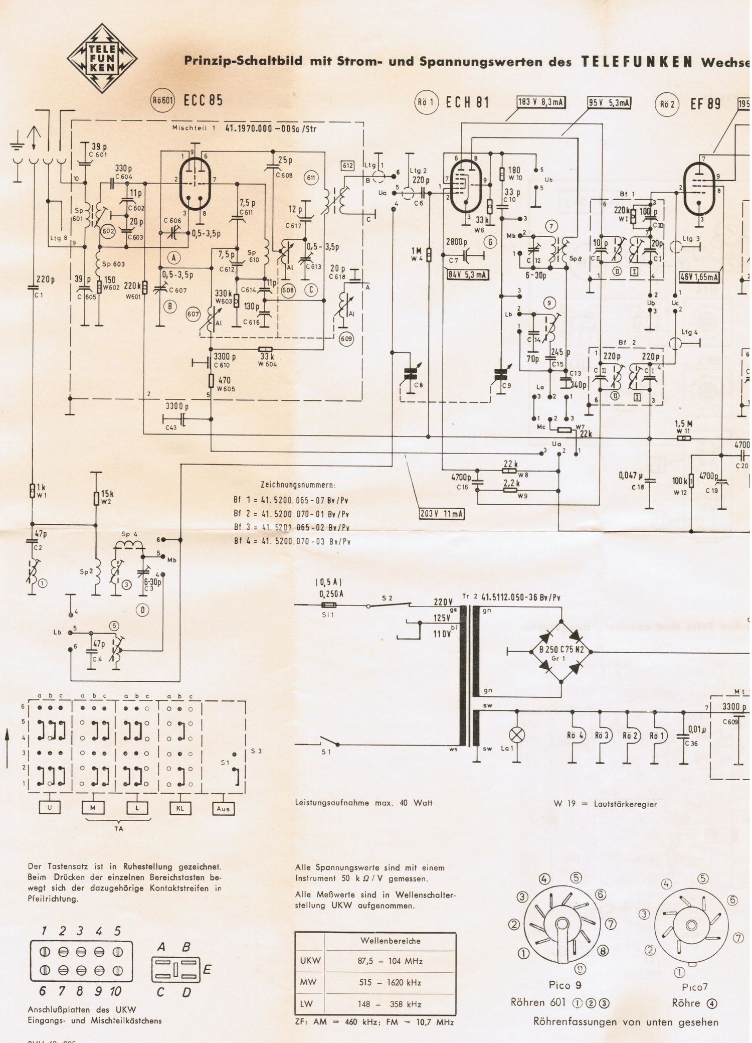 Telefunken Jubilate 1351 L