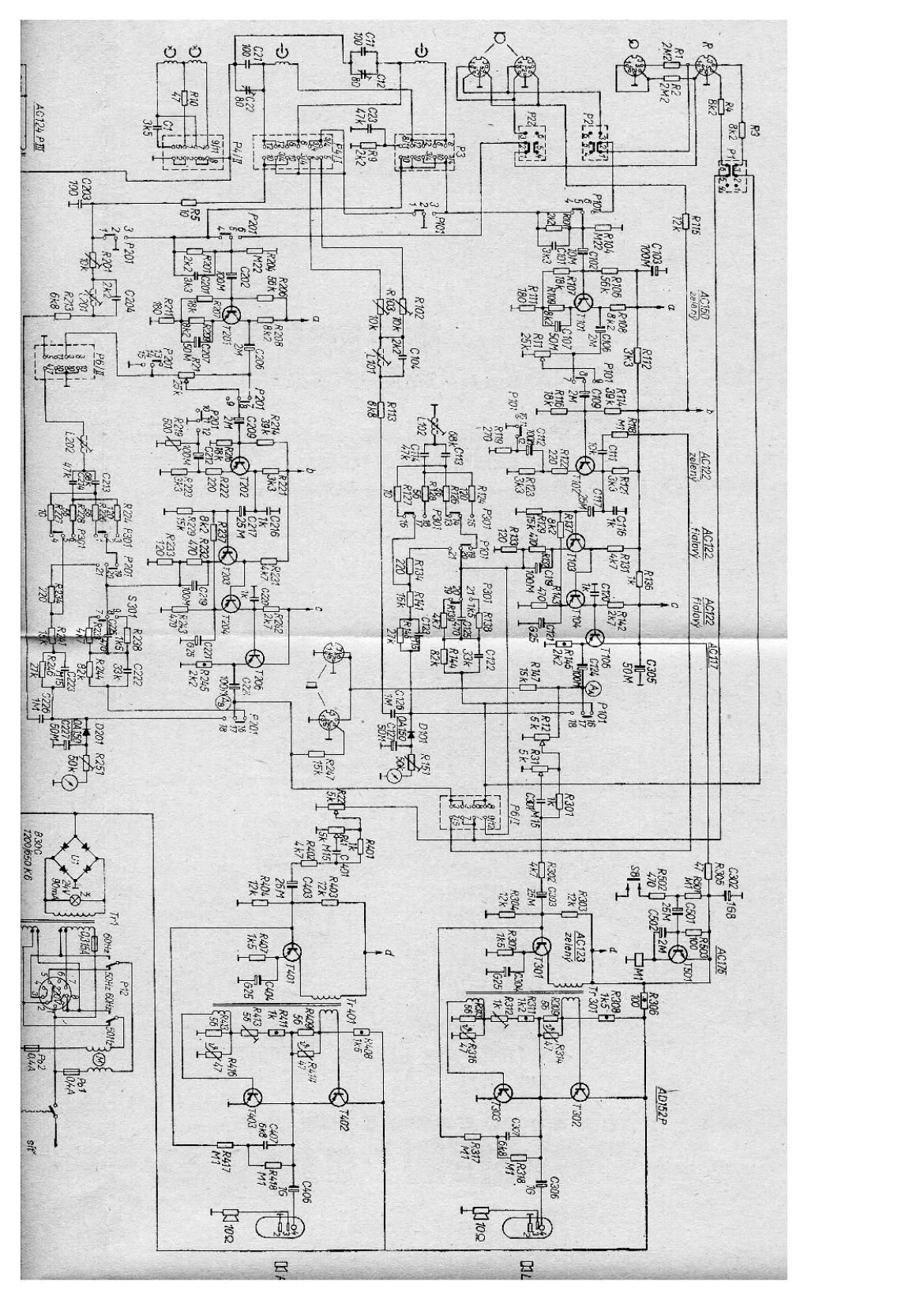 Telefunken M 240E Schematic