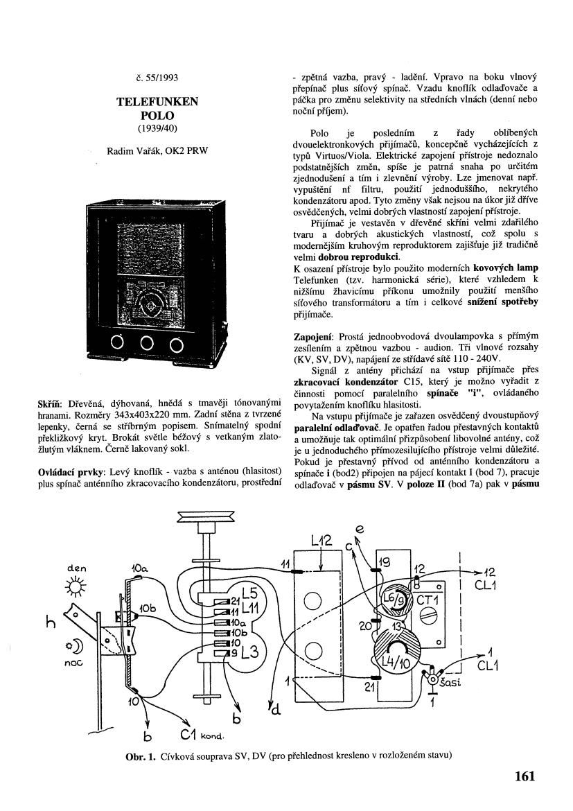 Telefunken Polo Service Manual