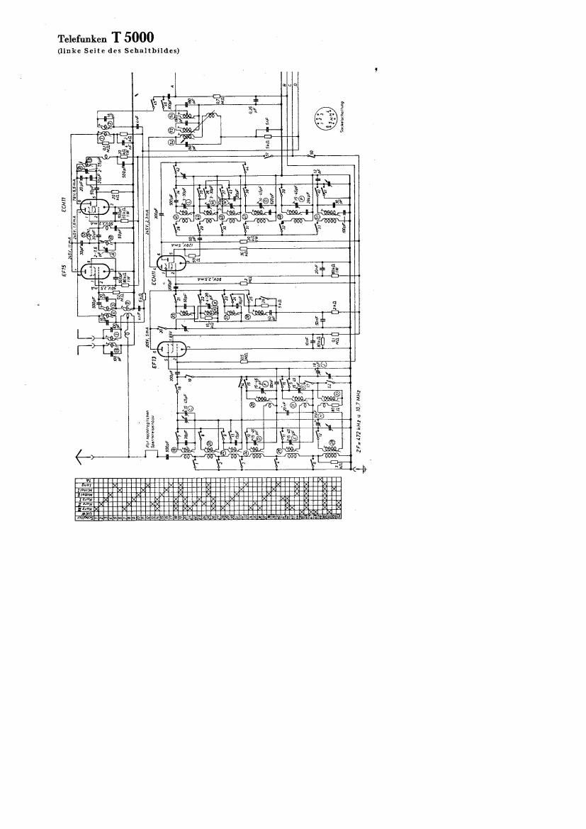 Telefunken T5000 Schematic 2