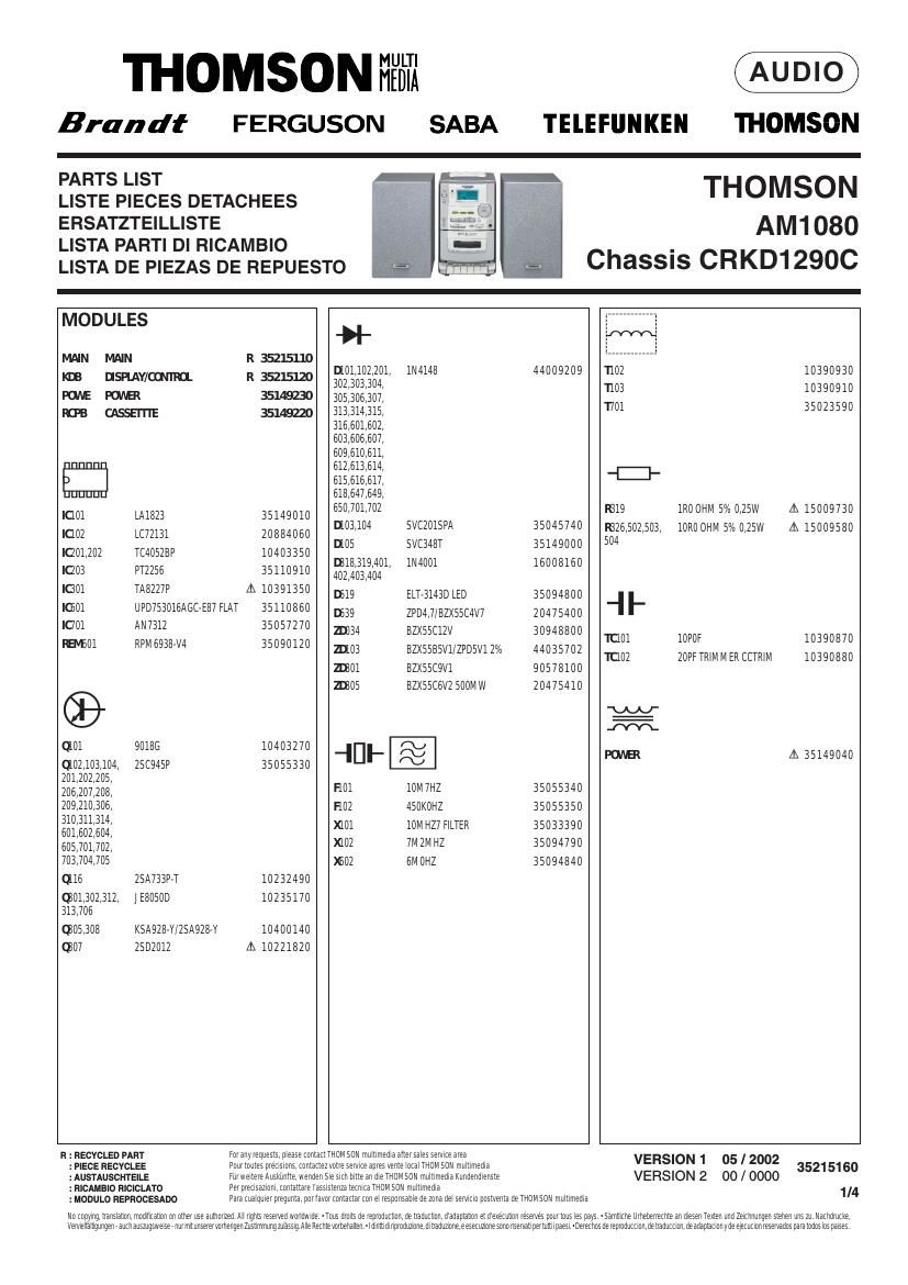 thomson am1080