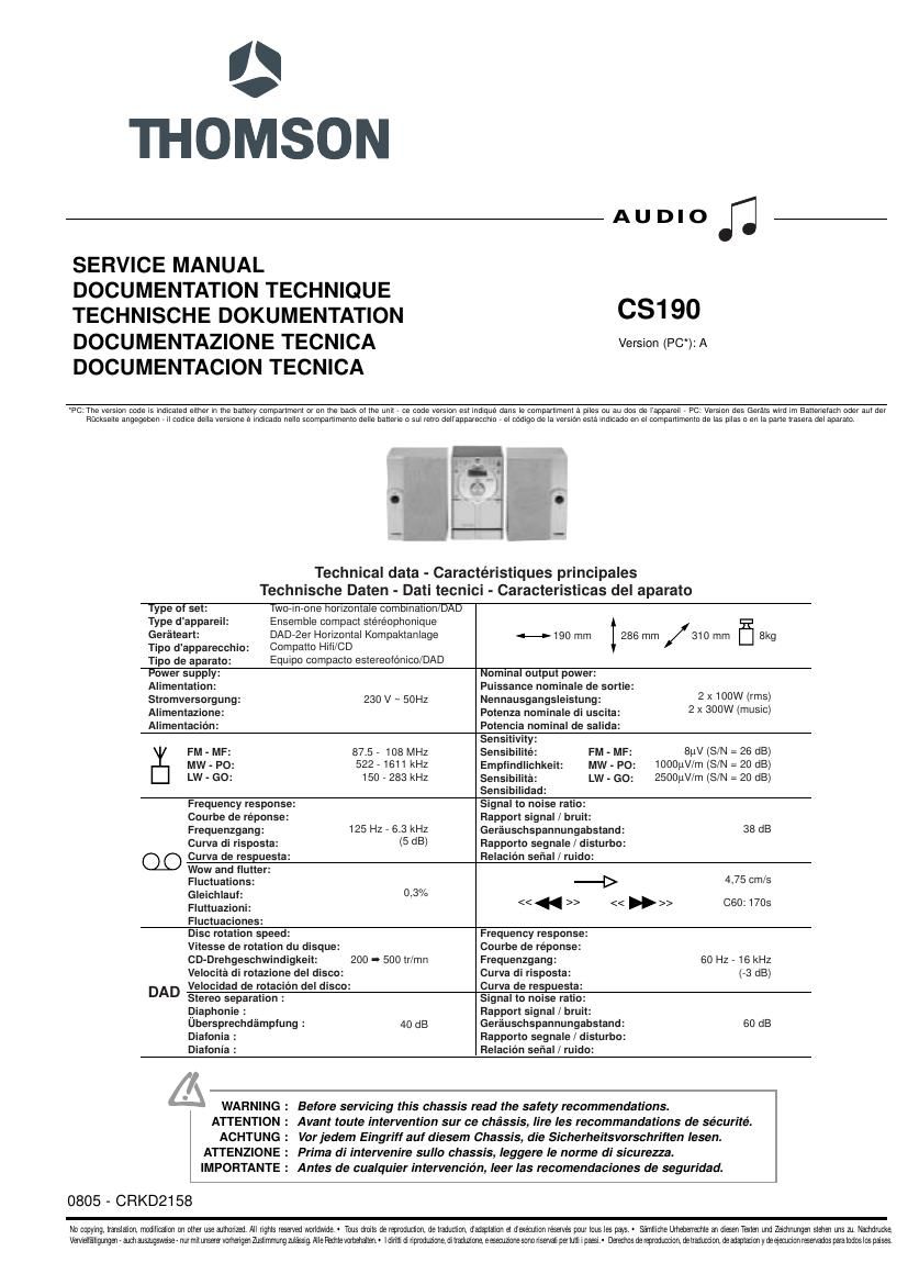 thomson cs190