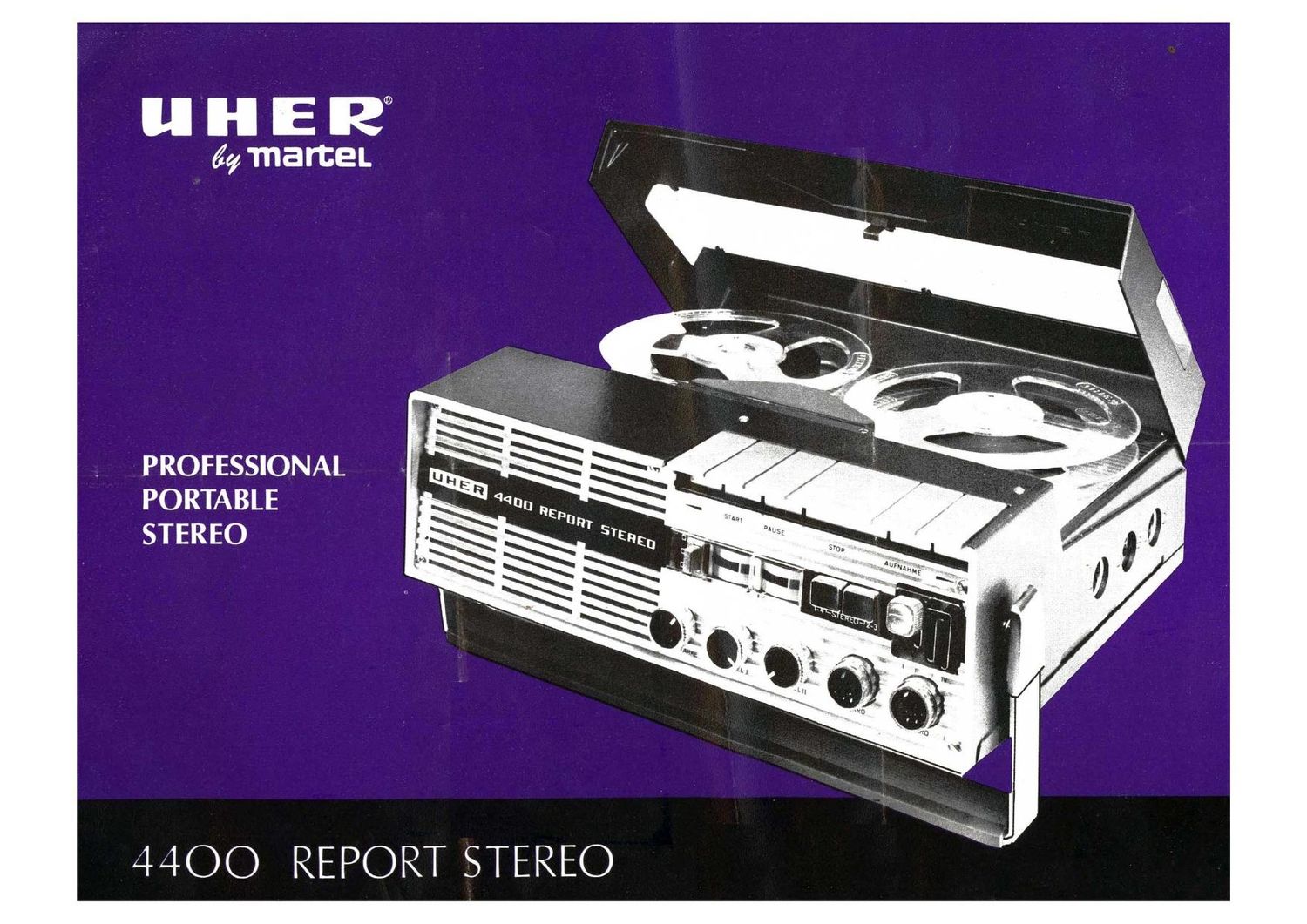 Uher 4400 Report Stereo Brochure 1967