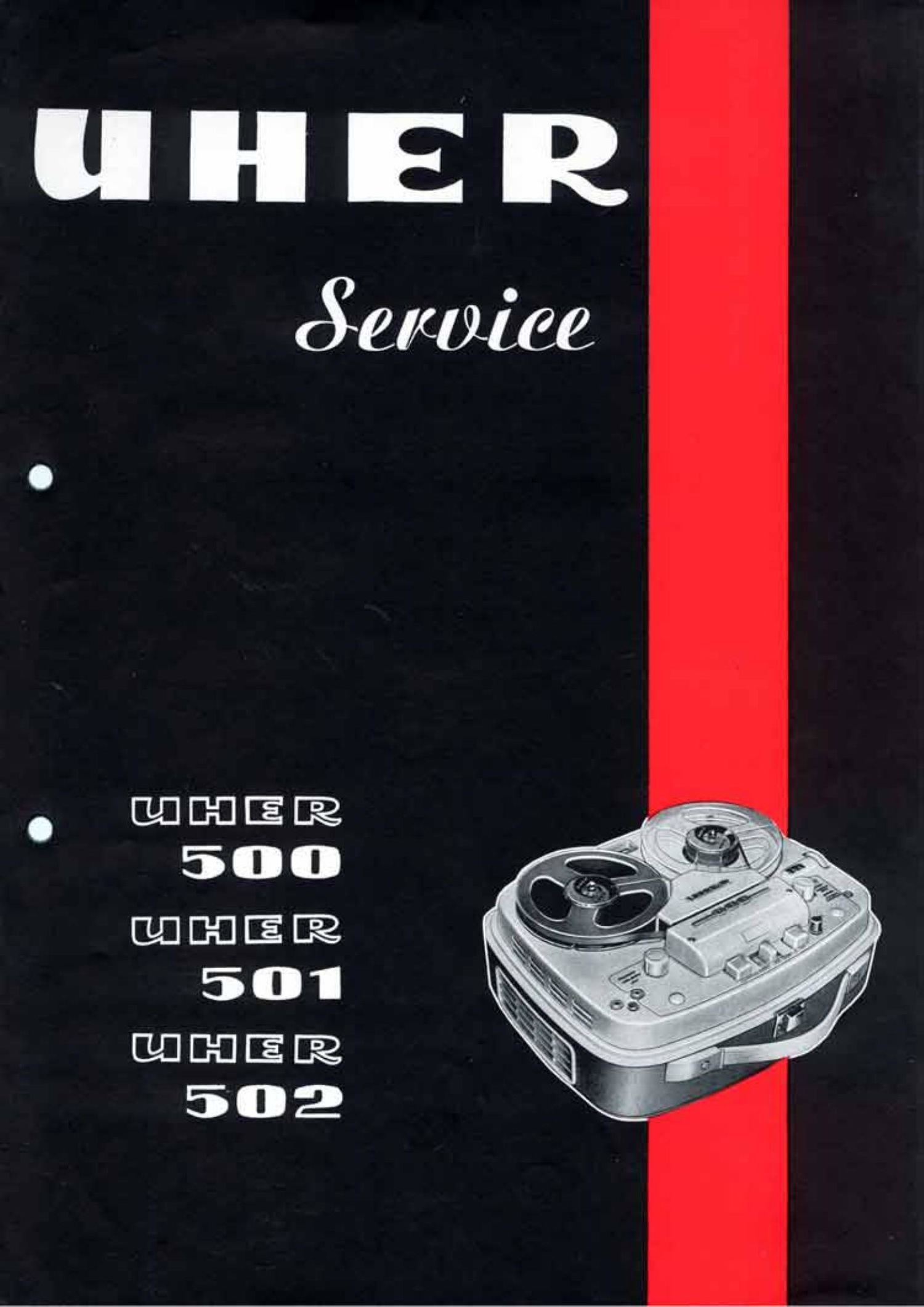 Uher 500 Service Manual