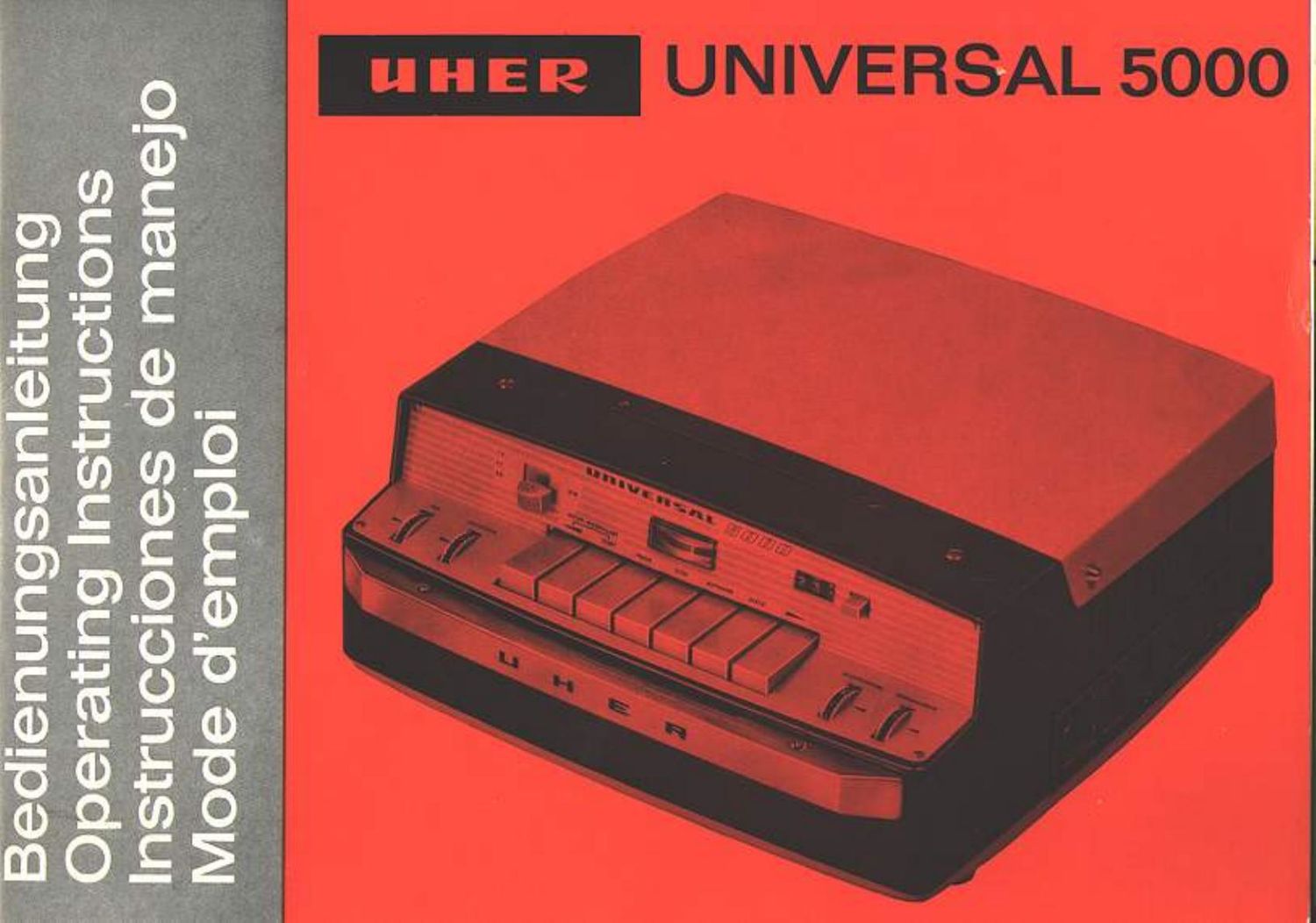 Uher 5000 Owners Manual