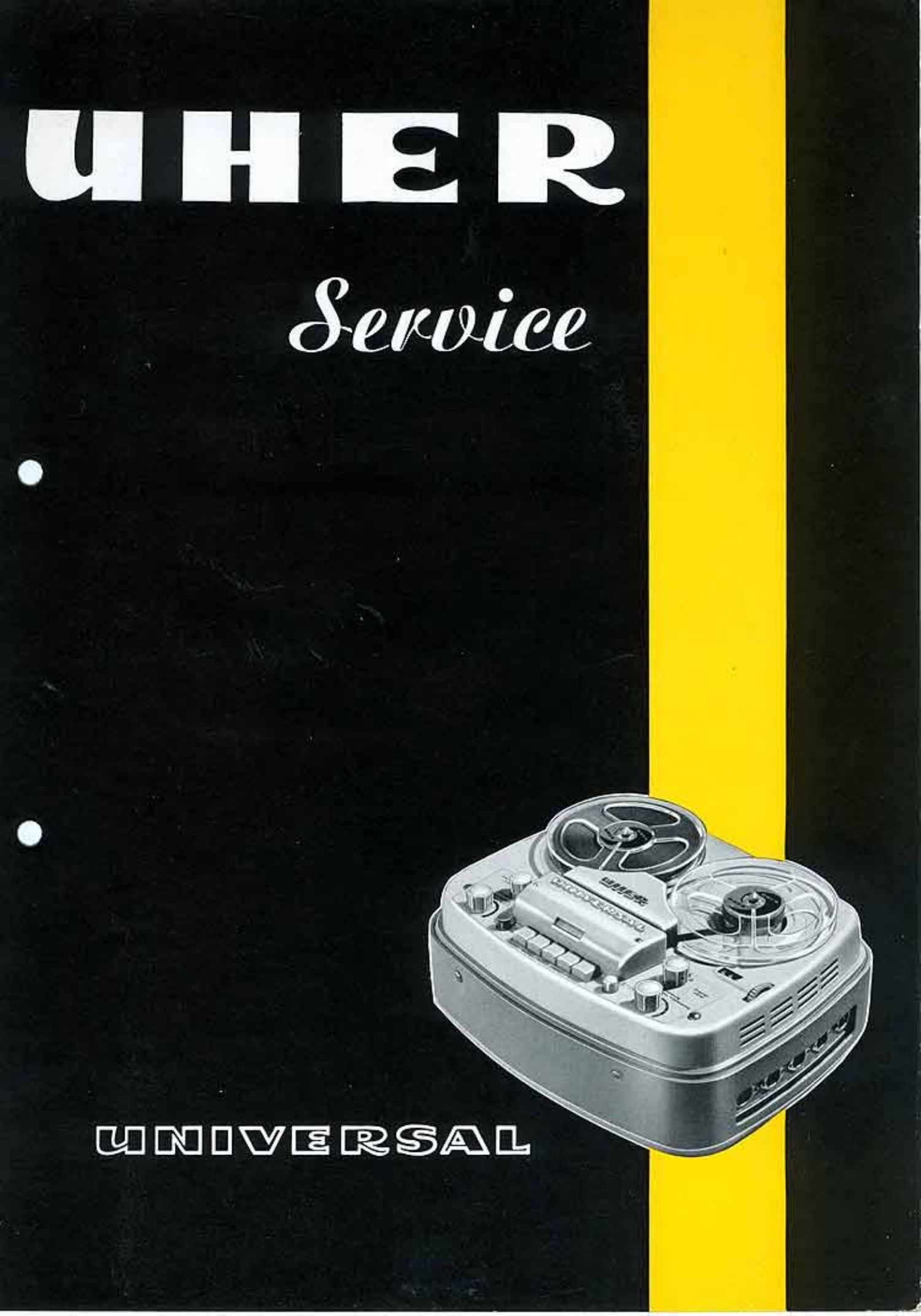 Uher Universal Service Manual