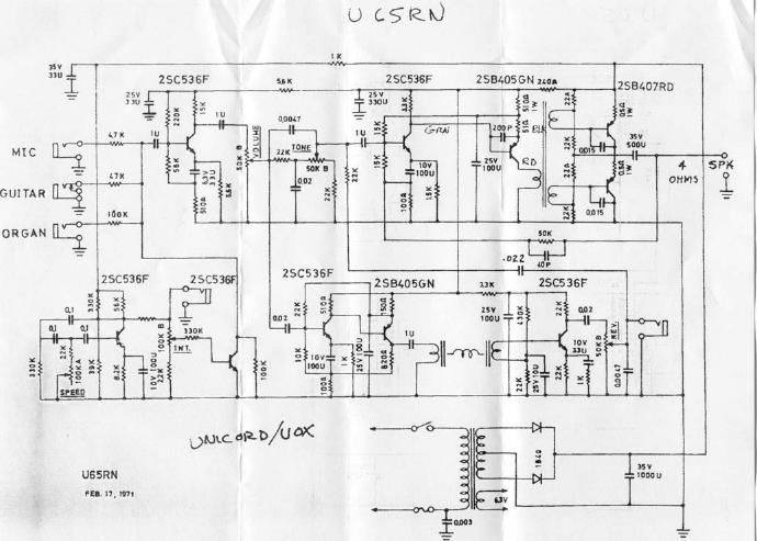 univox u65rn