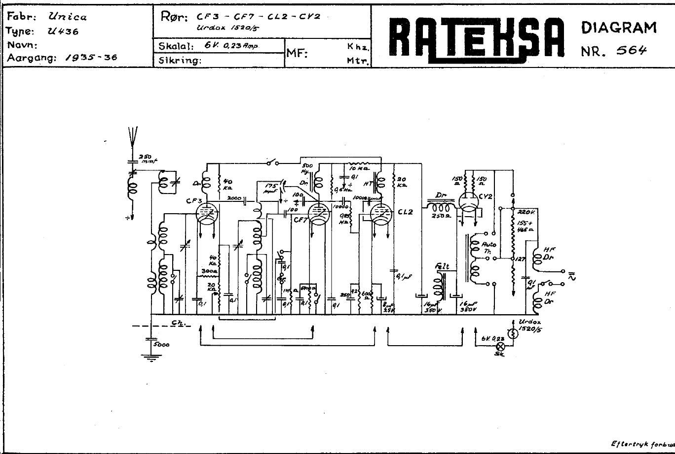 unica Ferro Gigant U436 schematic