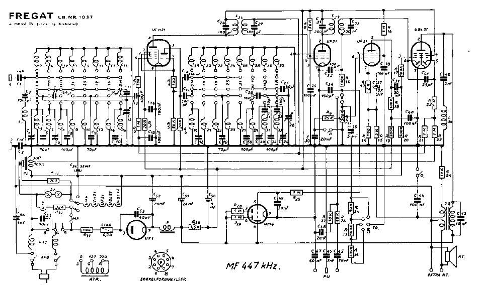 unica Fregat 1037 schematic