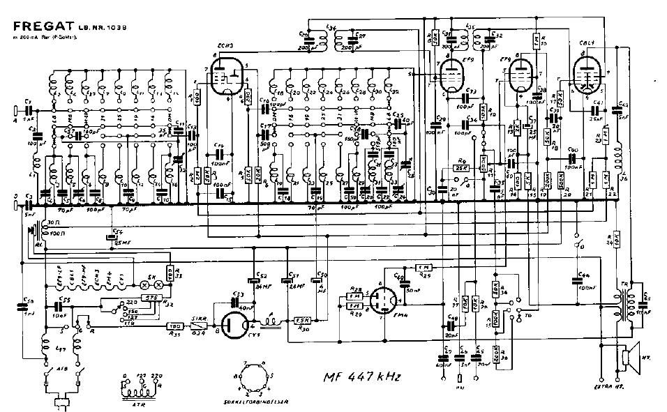 unica Fregat 1038 schematic