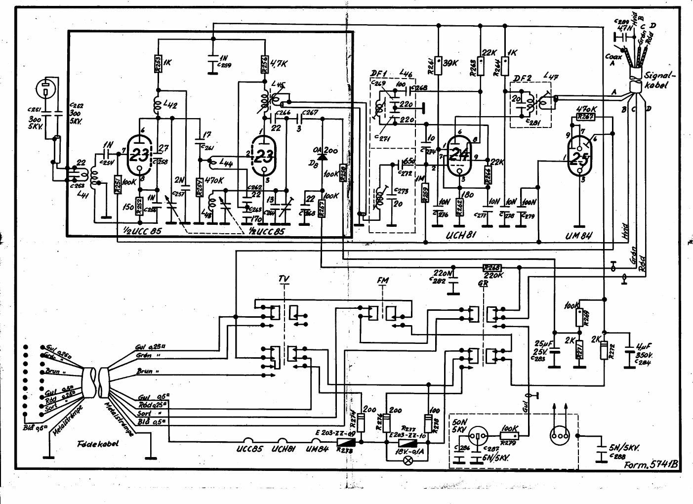 unica RGMA 7052 z diagram schematic