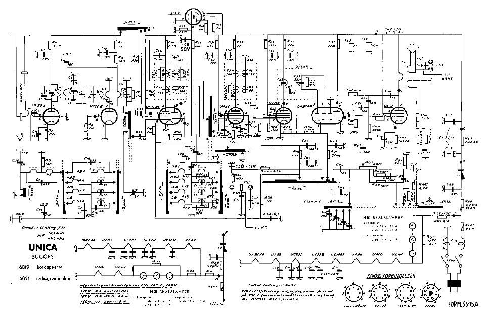 unica Succes 6019 schematic