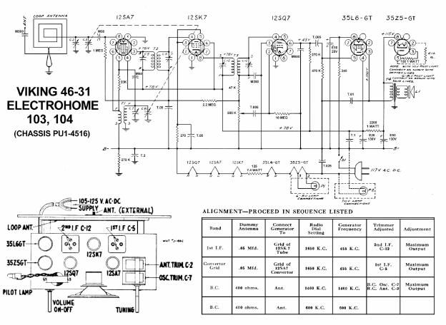 viking 46 31 schematic