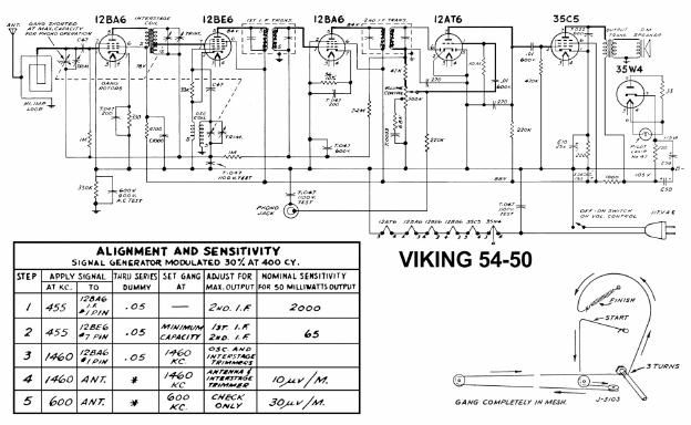 viking 54 50 schematic