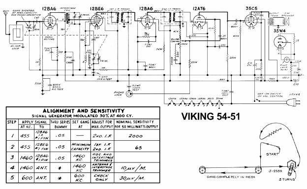 viking 54 51 schematic